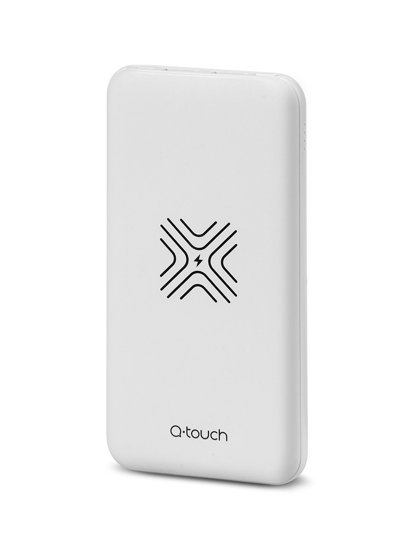 Бяло преносимо зарядно 10000mAh QPB-12I