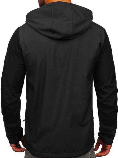 Графитено мъжко преходно яке softshell Bolf HSS039