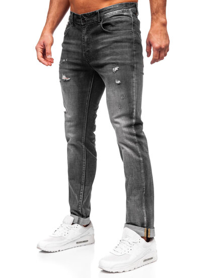 Графитни мъжки дънки slim fit Bolf MP0169G