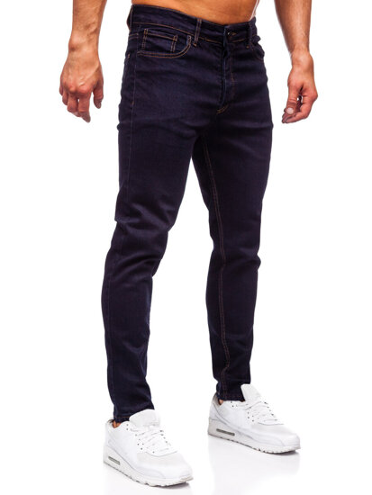 Мъжки тъмно син дънков панталон slim fit Bolf 5367