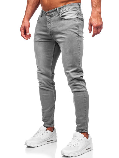 Сиви мъжки дънки slim fit Bolf R920