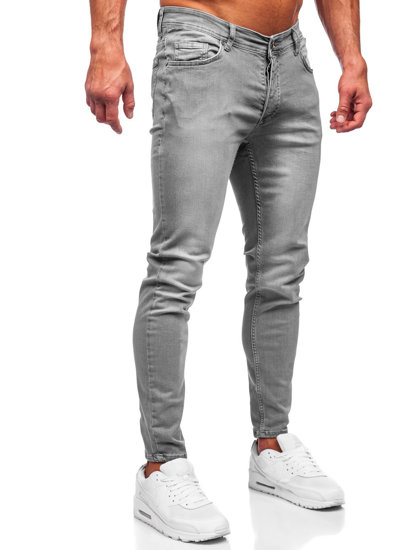 Сиви мъжки дънки slim fit Bolf R920