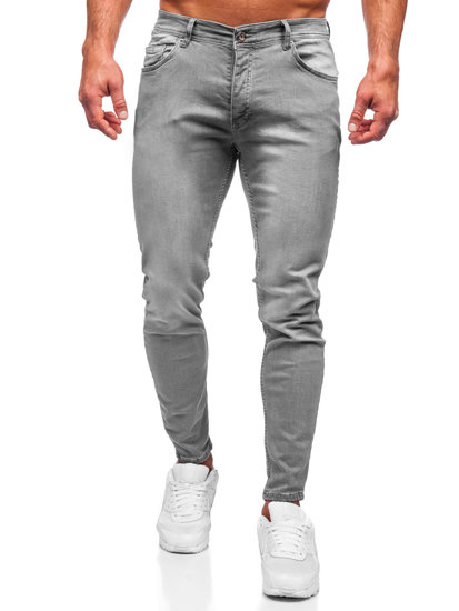 Сиви мъжки дънки slim fit Bolf R920