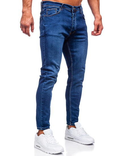 Тъмносини мъжки дънки slim fit Bolf R921