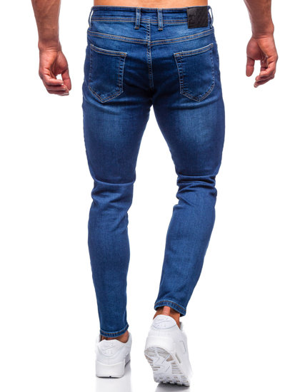 Тъмносини мъжки дънки slim fit Bolf R921