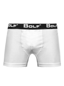 Бялo-сиви мъжки боксерки Bolf 0953-2P 2 PACK