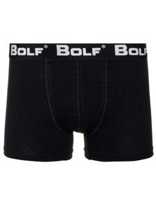 Мъжки боксерки в сиво и черно Bolf 0953-2P 2 PACK