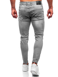 Сиви мъжки дънки slim fit Bolf R920