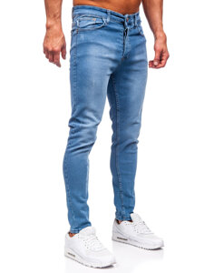 Сини мъжки дънки slim fit Bolf 6177