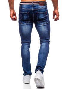 Тъмносини мъжки дънки slim fit Bolf 80033W0