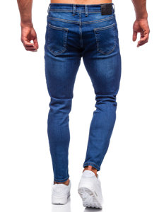 Тъмносини мъжки дънки slim fit Bolf R921