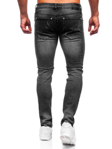 Черни дънки джогър slim fit Bolf MP0057N