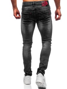 Черни мъжки дънки slim fit Bolf 60027W0