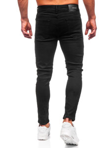 Черни мъжки дънки slim fit Bolf 6087