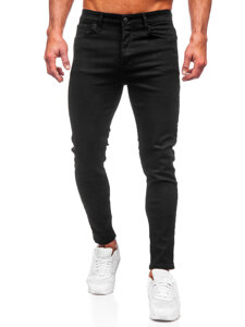 Черни мъжки дънки slim fit Bolf 6087