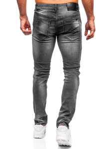 Черни мъжки дънки slim fit Bolf MP0156N