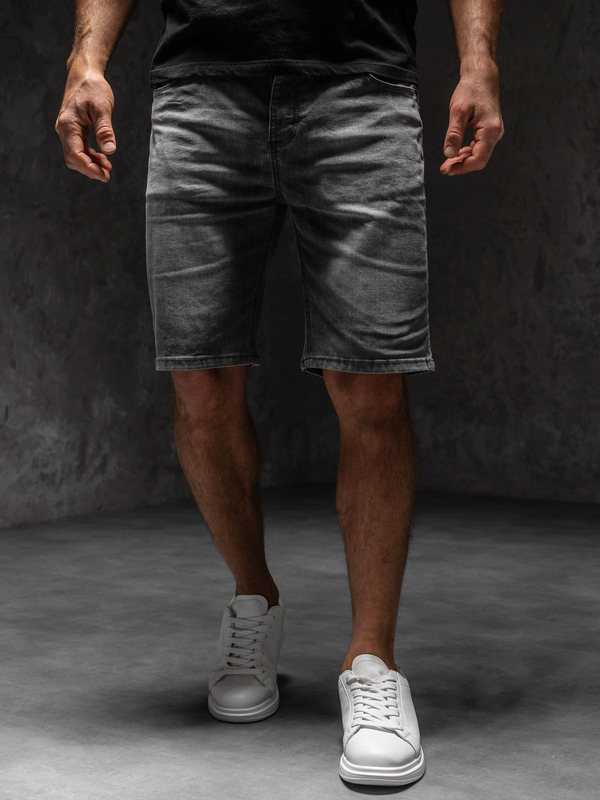 Мъжки графитни дънкови шорти Bolf MP0277GSA1