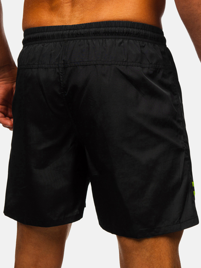 Черни мъжки бански шорти Bolf QD29
