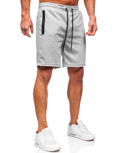 Сиви мъжки къси панталони Bolf 17K533