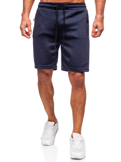 Тъмносин мъжки спортен панталон Bolf 17K533