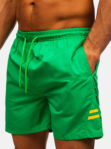 Зелени мъжки бански шорти Bolf QD29