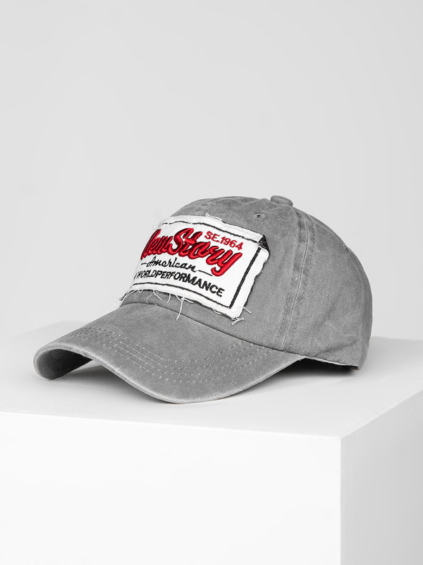 Сива шапка с козирка Bolf CZ59