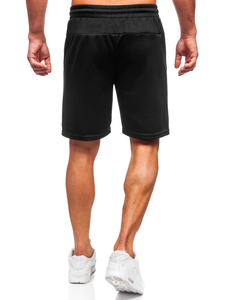 Черен мъжки спортен панталон Bolf 17K533