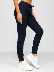 Тъмносиньо дамско спортно долнище Bolf CK-01