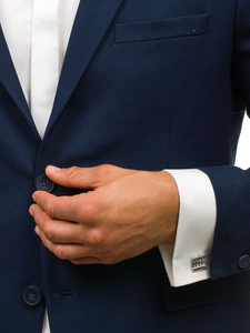 Бутонели, копчета за ръкавели сребрист цвят Bolf S031