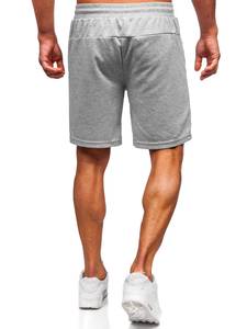 Сиви мъжки къси панталони Bolf 17K533