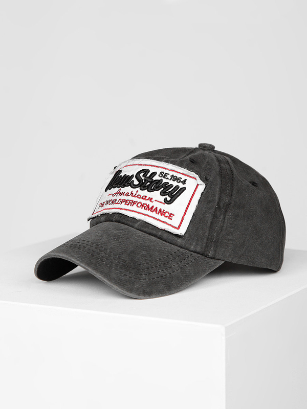 Сива шапка с козирка Bolf CZ59