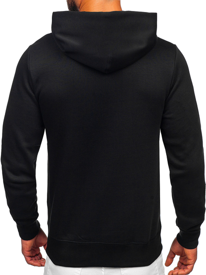 Черен мъжки суитчър с качулка и принт Tommy Hilfiger MW0MW29301