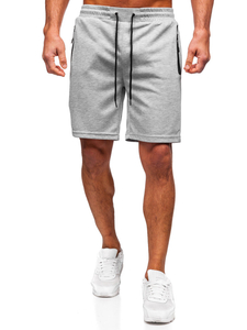 Сиви мъжки къси панталони Bolf 17K533