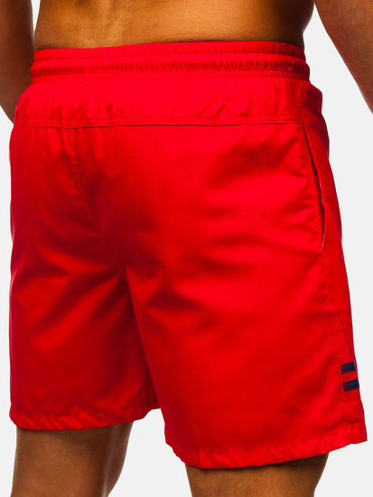 Червени мъжки бански шорти Bolf QD29