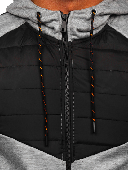 Сив мъжко преходно яке Bolf KS2149