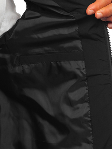 Черен ватиран мъжки елек Bolf 31M5062