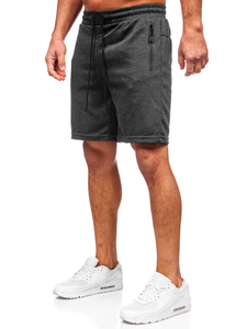 Графитен мъжки анцуг шорти Bolf 17K533