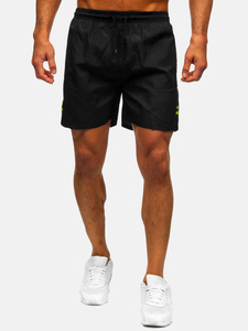 Черни мъжки бански шорти Bolf QD29