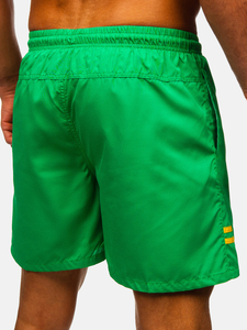 Зелени мъжки бански шорти Bolf QD29