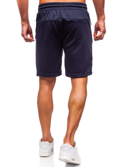 Тъмносин мъжки спортен панталон Bolf 17K533