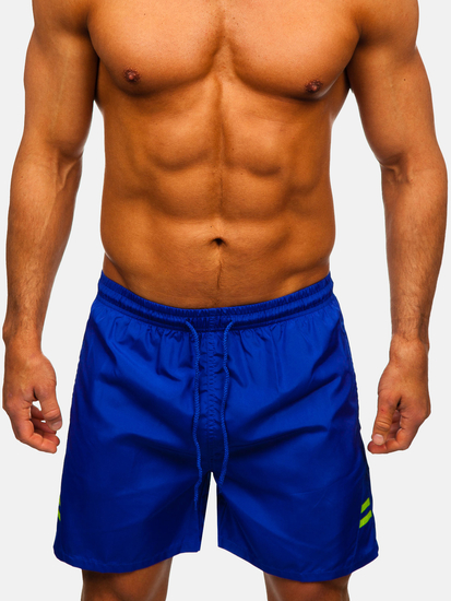 Кобалтови мъжки бански шорти Bolf QD29
