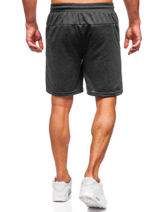 Графитен мъжки анцуг шорти Bolf 17K533