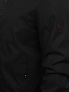 Черно мъжко преходно яке Bolf 7342