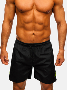 Черни мъжки бански шорти Bolf QD29